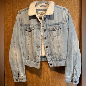 Sherpa Lined Jean Jacket